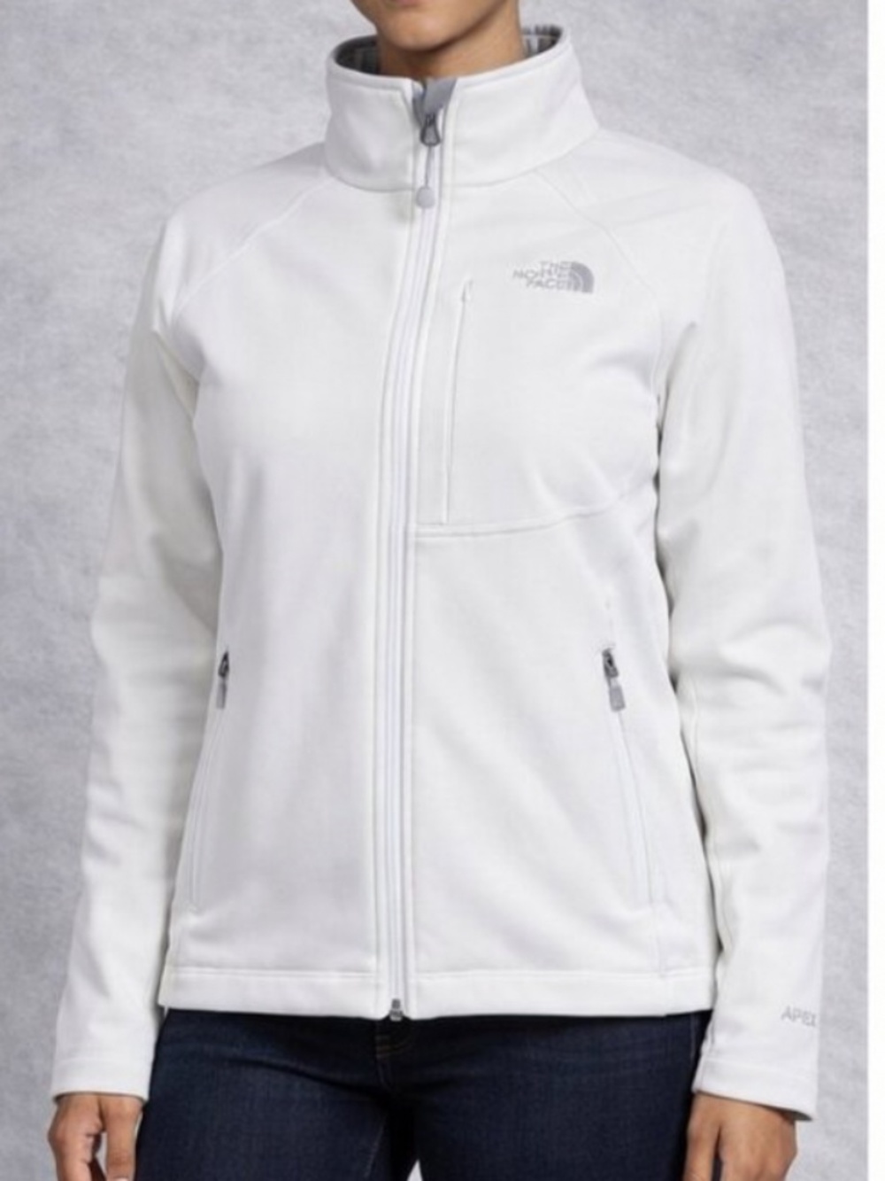 NWOT North Face Apex Jacket | Color: Off White | Size: L